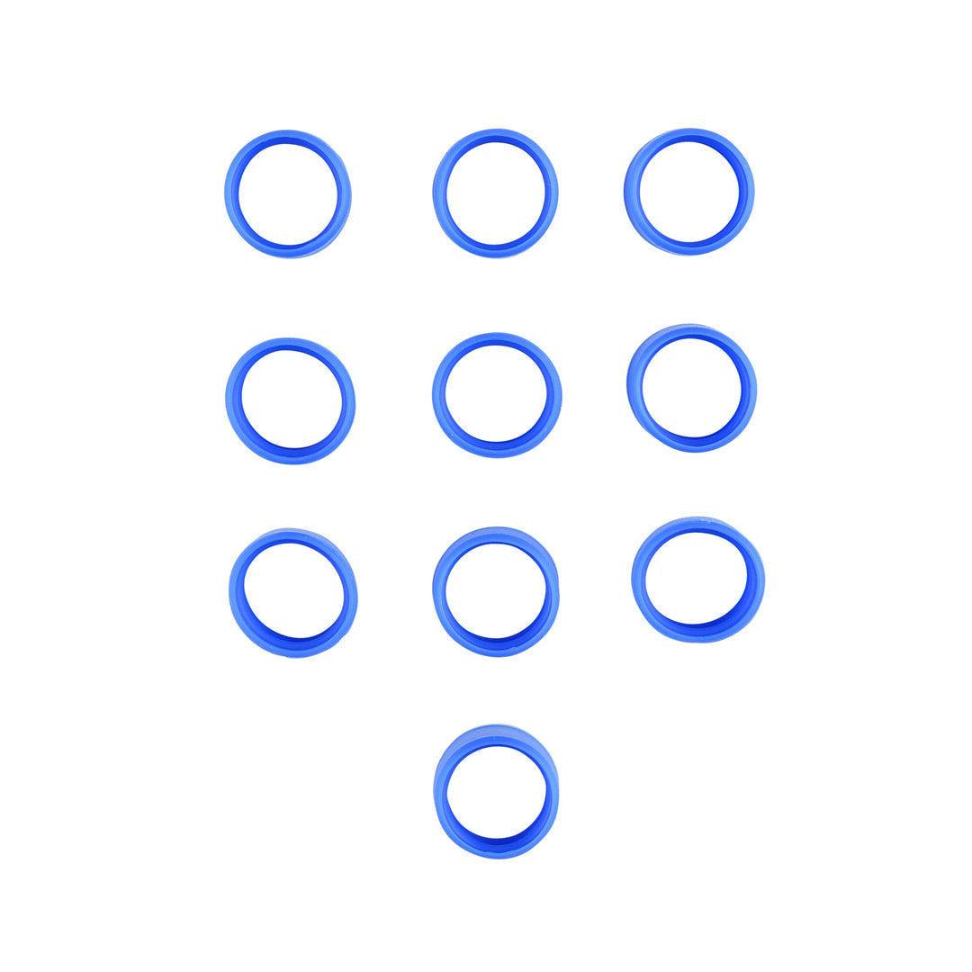 32012144004 Blue Antenna ID Bands, 10 Pack