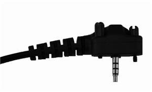 S9500V Single Wire Surveillance Earpiece with inline Push to Talk - view 2