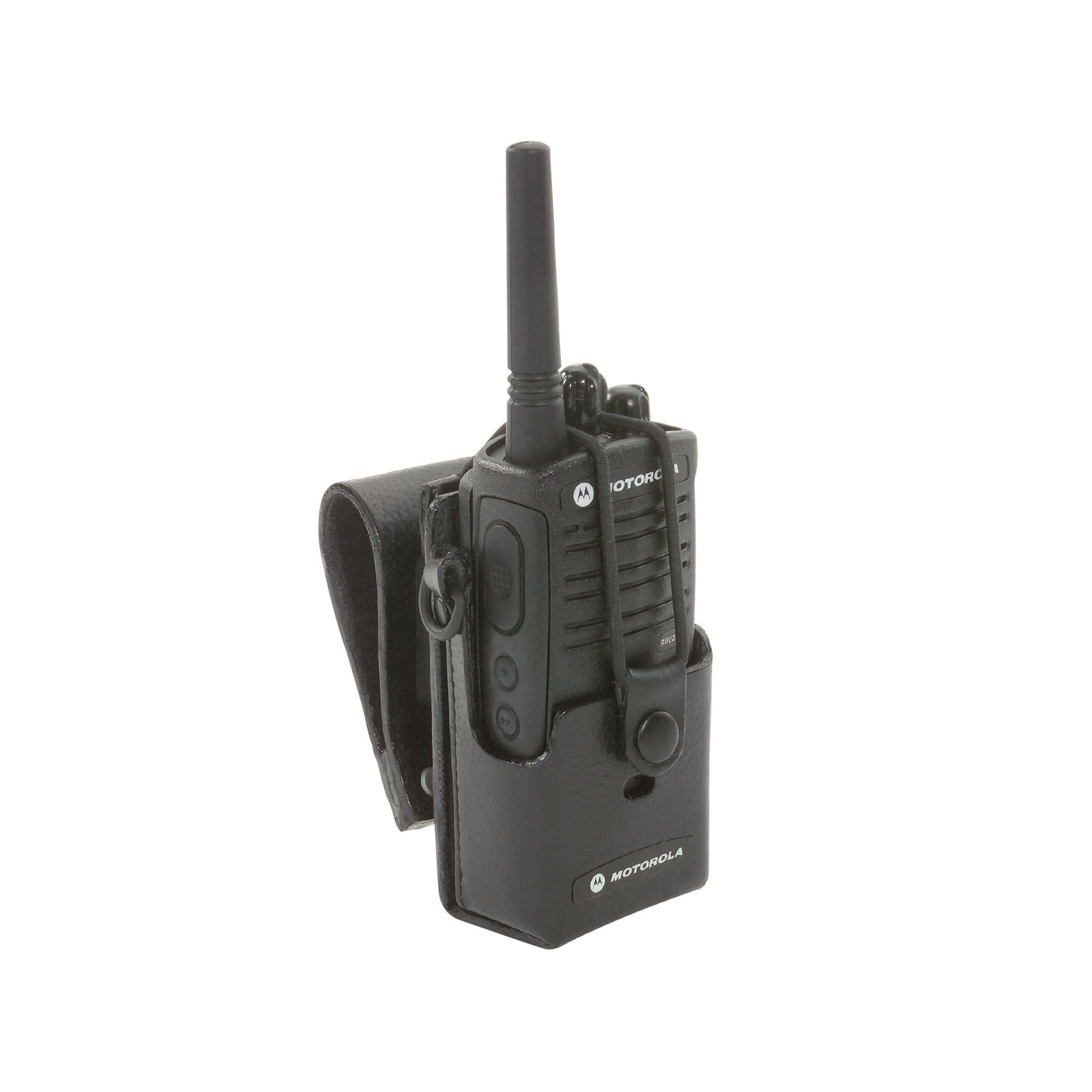 Motorola RLN6302 RDX Hard Leather Carry Case w-Swivel Belt Loop