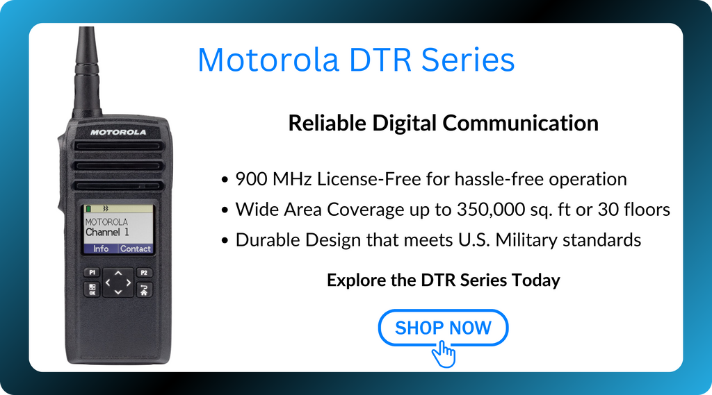 Motorola DTR Series Two-Way Radios