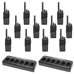 (12) Motorola R2 Radios