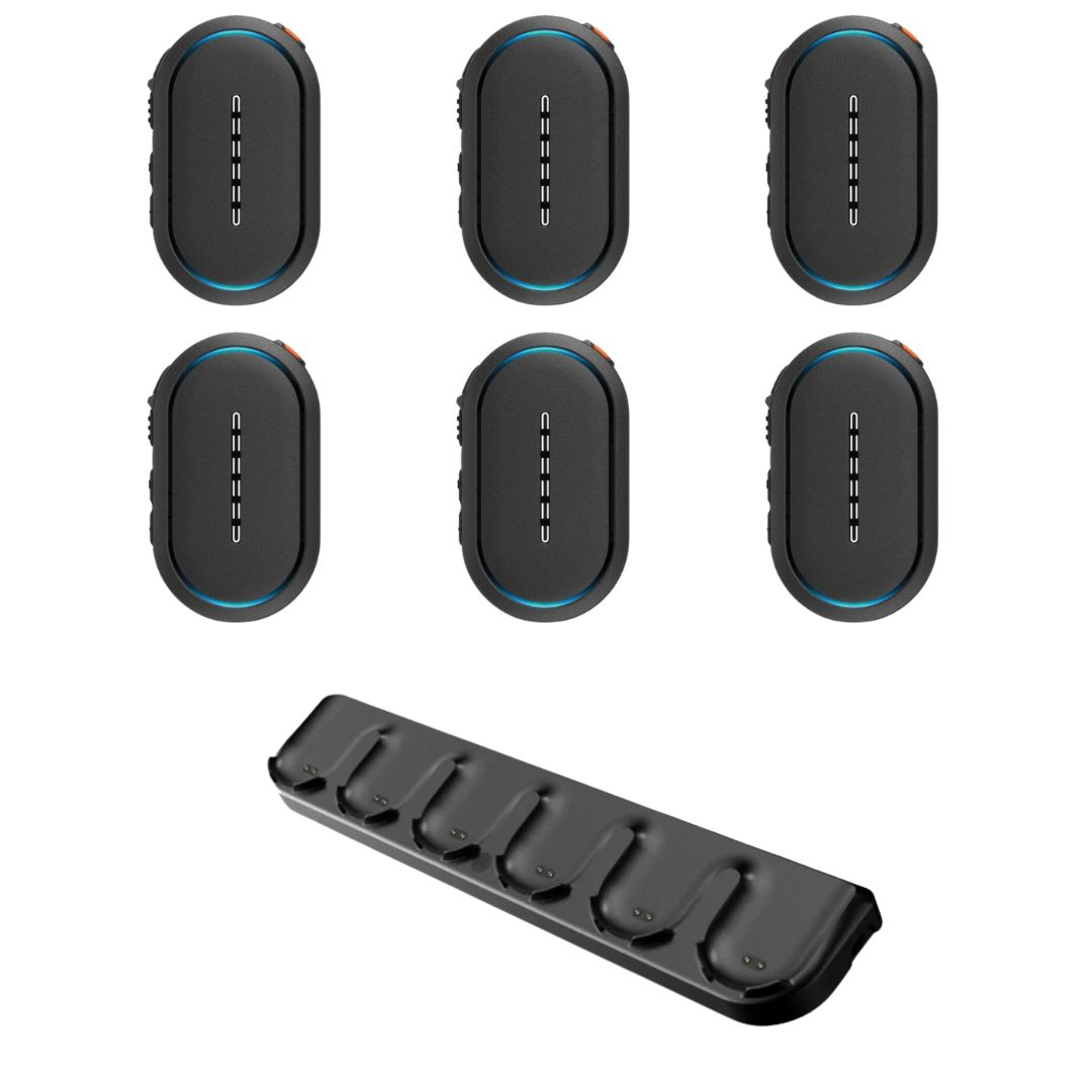 Motorola TLK25 6 Pack Bundle with Multi-Unit Charger
