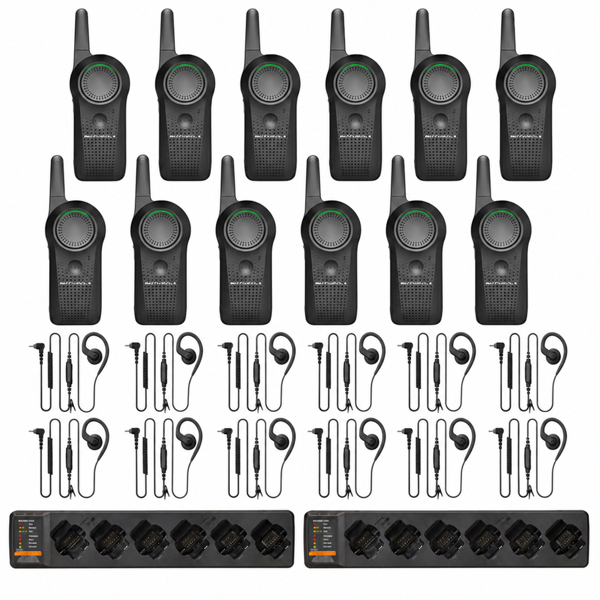 Motorola CURVE DLR110 12-Pack – Canadian Bundle with Chargers & Headsets