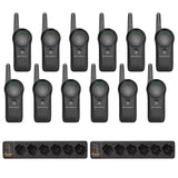Motorola CURVE DLR110 12-Pack with 2 Multi-Unit Chargers – Canada