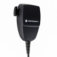 Motorola PMMN4090A compact palm microphone with clip for CM200d, CM300d, and XPR2500 mobile radios