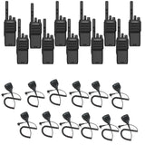 Motorola R2 Radio 12 Pack with Remote Speaker Microphones