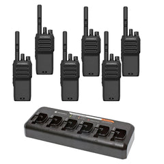 (6) Motorola R2 Radios