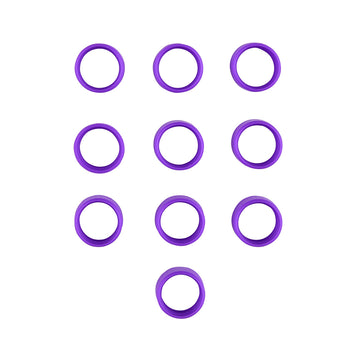 32012144005 Purple Antenna ID Bands, 10 Pack