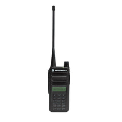 (1) Motorola CP100d Full Keypad Two-Way Radio