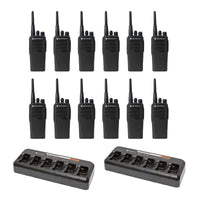 
              Motorola CP200d 12 Pack with Multi Unit Charger
            