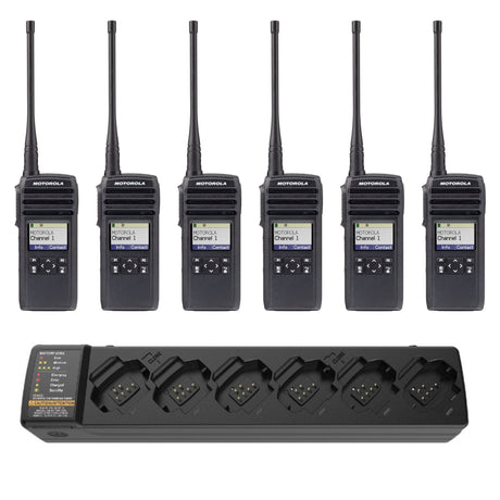 DTR600 6 Pack plus multi unit charger