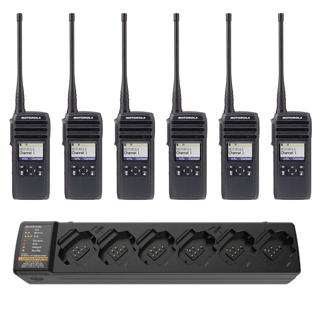 DTR600 6 Pack plus multi unit charger