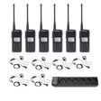 DTR600 6 Pack plus multi unit charger and headsets