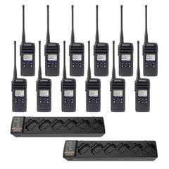 (12) Motorola DTR700 Digital Display Radios