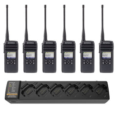 (6) Motorola DTR700 Digital Display Radios