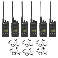 
              Motorola RDU4163D 6 pack with Multi Unit Chargers and headsets
            