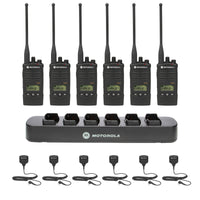 
              Motorola RDU4163D 6 pack with Multi Unit Charger and Speaker Microphones
            