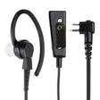RLN4895 2 Piece Surveillance Kit, with Microphone and PTT Combined, Black (2-Wire-Rubber Eartip Style)