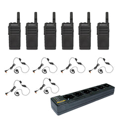 (6) Motorola SL300 Non-Display 3 W / 2-Channel Radios