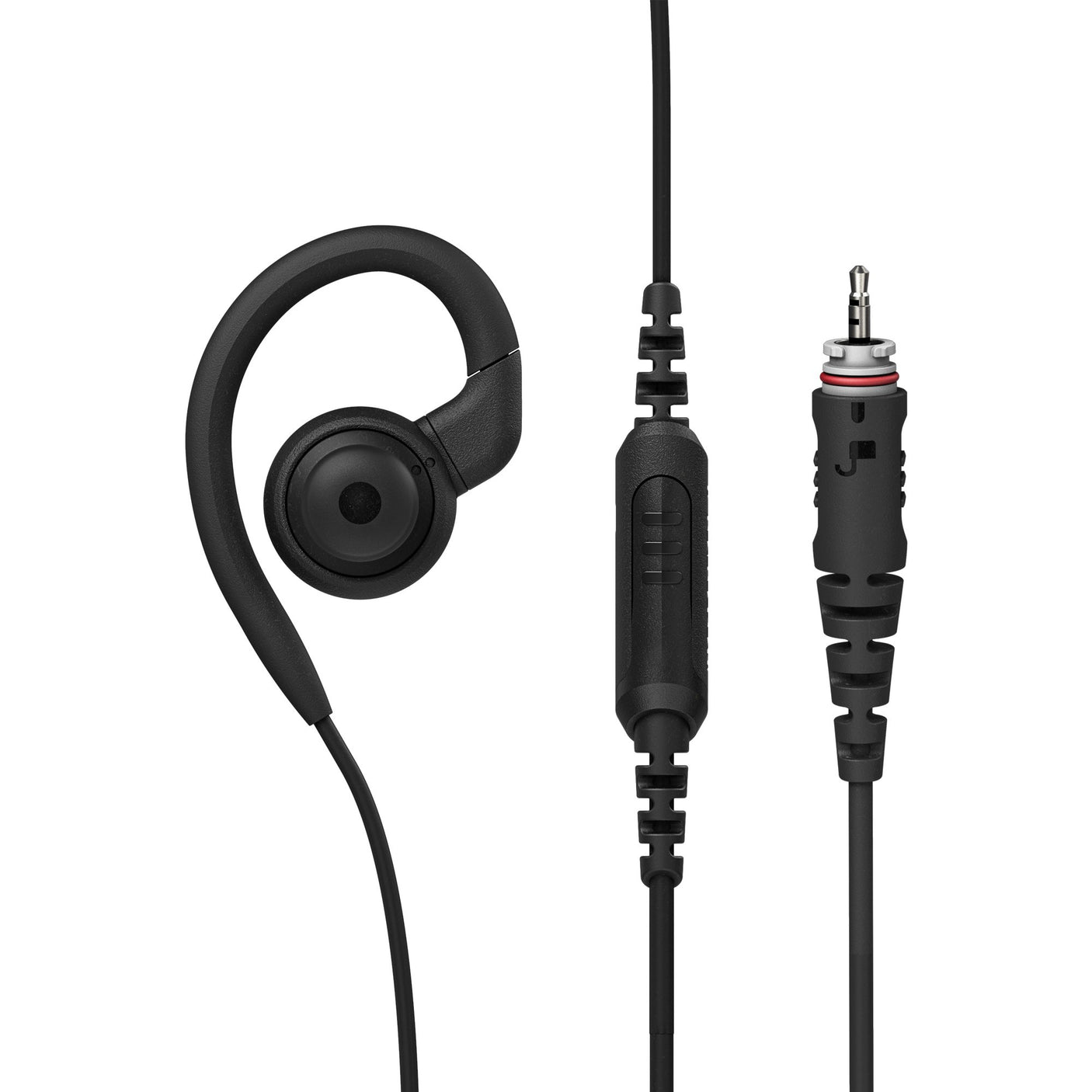 PMLN8125A CLPe Swivel Earpierce with Inline PTT, Short Cord